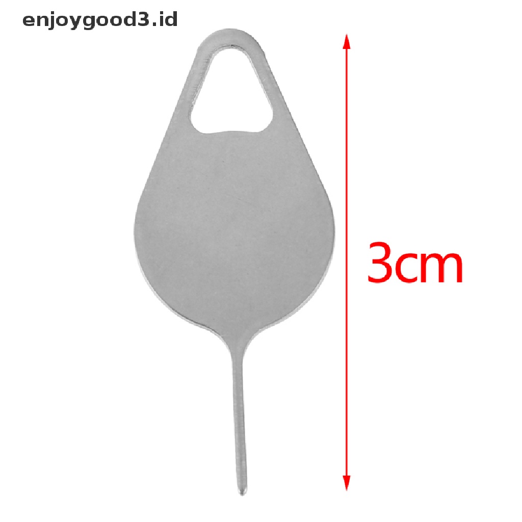 (Rready Stock) 3 Pcs / set Alat Pelepas Sim Card Handphone Bahan Stainless Steel (ID)