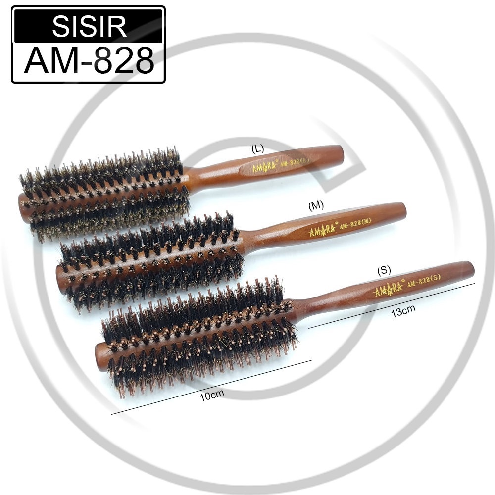 AMARA / SISIR-AM-828 / Sisir Blow Ijuk / Sisir Rambut - CO