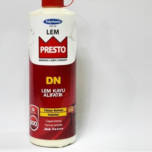 

Lem Kayu Aliphatic Presto DN Botol 600 gram