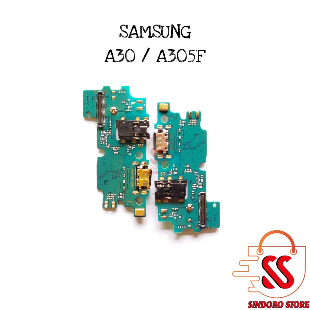Konektor Charger Samsung  A30 A305F USB Papan Cas Mic Pcb Board