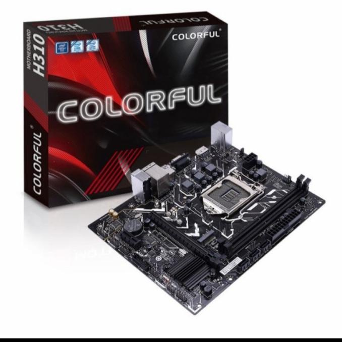 COLORFUL H310M M.2 PLUS V20 SUPORT GEN 6,7,8,9 H110M