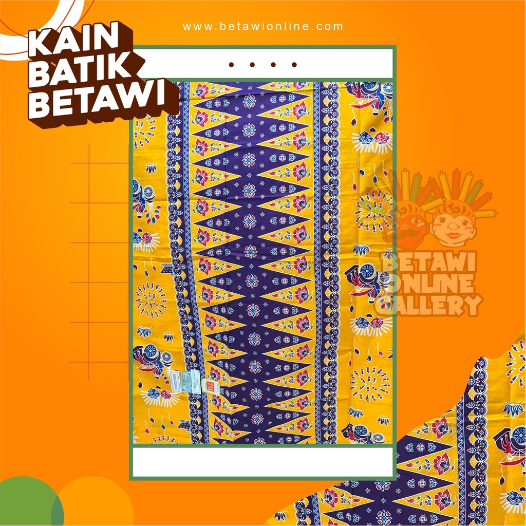 Kain Batik Betawi / Batik Betawi / Sarung Batik Betawi