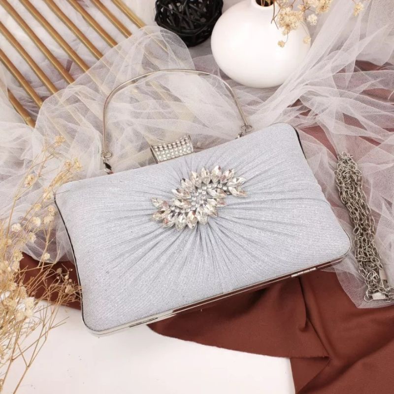 TAS PESTA KONDANGAN WANITA DOMPET CLUTCH HANDBAG HAND BAG SHOULDER TENTENG JINJING TALI RANTAI WANITA CEWEK CEWE PEREMPUAN FASHION BATAM BRANDED MURAH PREMIUM TERBARU KEKINIAN MEWAH ELEGAN 2022 MAC 39 BERKUALITAS BAGUS MOTIF CANTIK KEREN IMPORT KEKINIAN