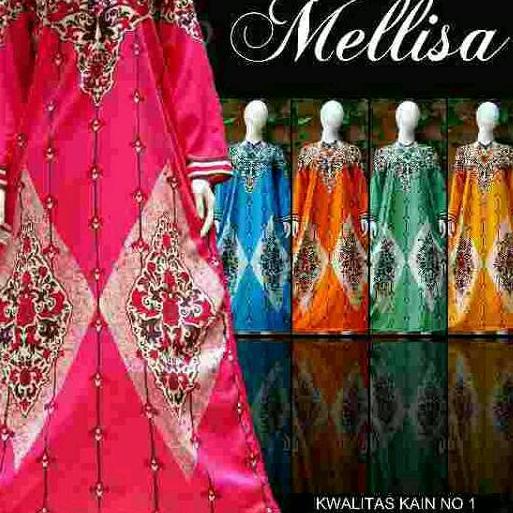 daster Muslim alissa baju tidur longdress batik
