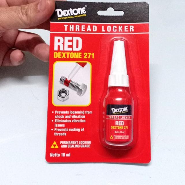 

Dextone Thread Locker Red 10 ml (Permanen)