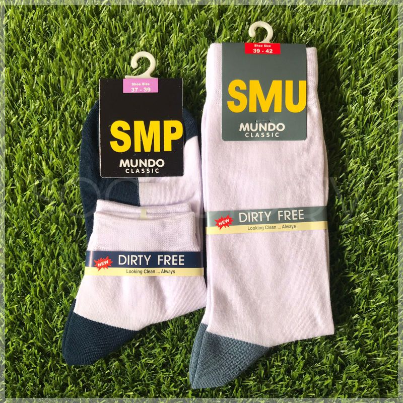 (Min 3 pcs @22.500) Kaos kaki anak sekolah SD SMP SMU by Mundo