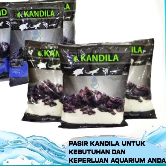 Jual Pasir Kandila 1kg Putih Pasir Silica Halus Aquarium Aquascape