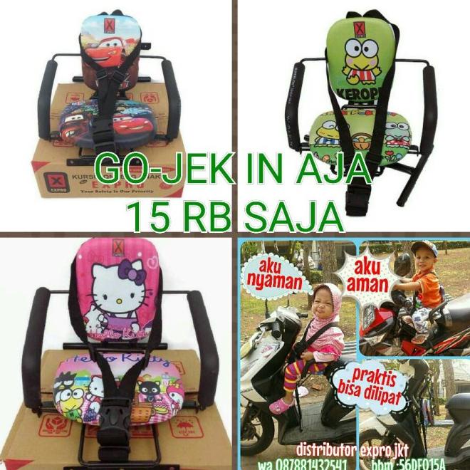 Kursi Bonceng Boncengan Anak Motor Yamaha Mio J