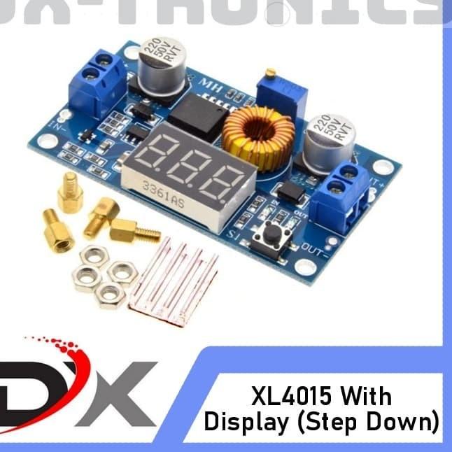XL4015 DC To DC Step Down Buck Converter 5A XL-4015 Display Voltmeter