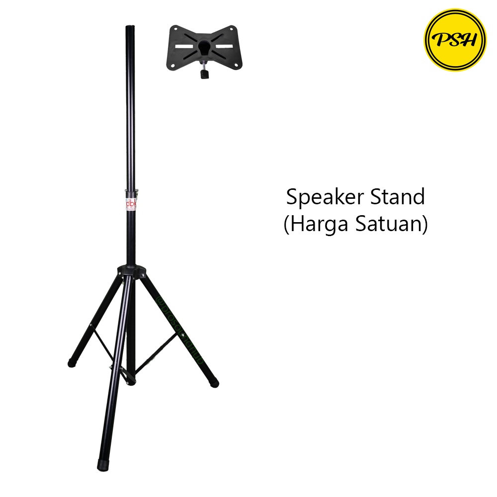 Stand Speaker Tripod Speaker Kaki Speaker Tiang Pole Speaker Satuan