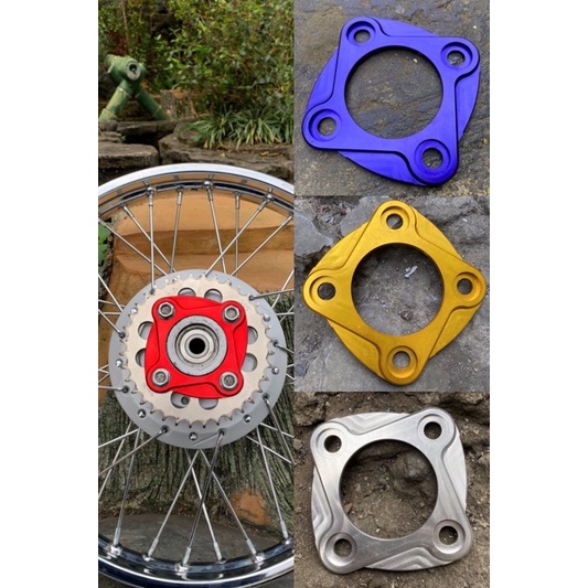 SPACER GEAR CNC BILLET T6 PNP HONDA CB GL MP TIGER CBR SONIC VERZA MANISAN GANJAL PENAHAN GIR