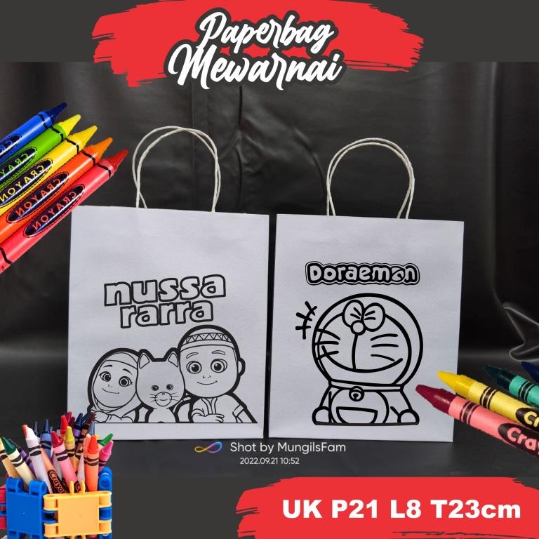 

Tas Lukis Anak, Tas mewarnai Anak, tas mewarnai spunbond, Tas Kertas Mewarnai Anak, Paperbag Mewarnai Anak, Tas Goodiebag Mewarnai, Tas Melukis anak, Media Lukis Anak, Tas Lukis Mewarnai, Tas Lukis Paperbag, Tas Mewarnai Custom, Tas Ultah Anak Murah