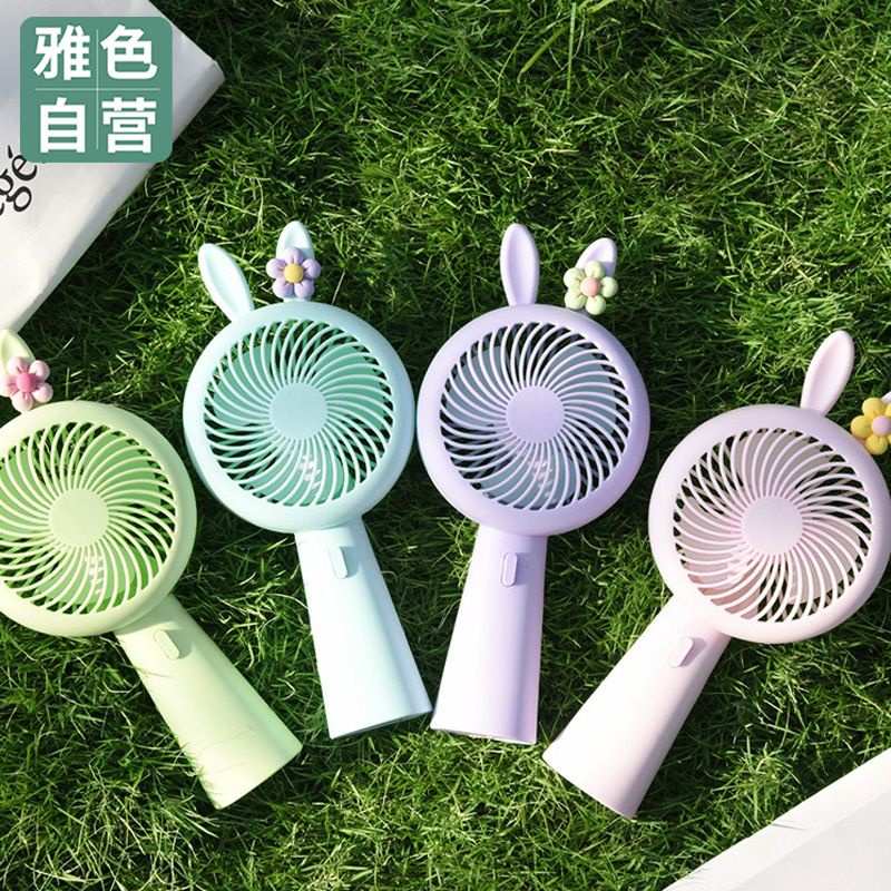 Kipas Genggam Kecil  USB Portable KARAKTER Mini Fan Portabel/Isi Ulang