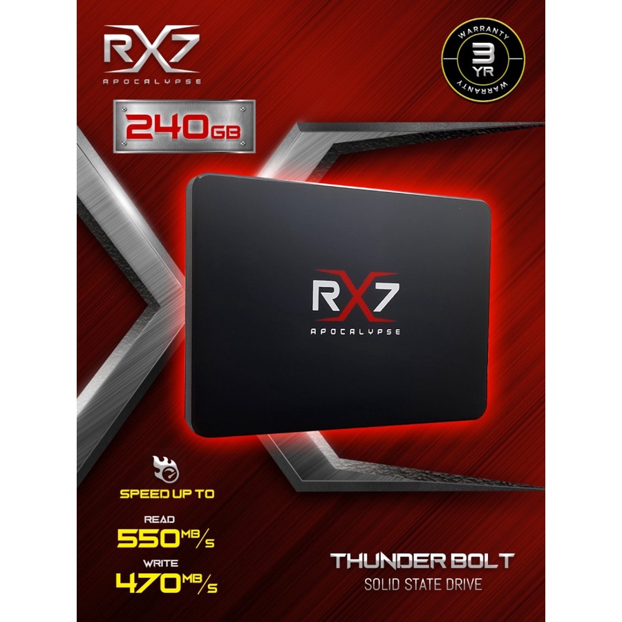 SSD 256GB RX7 SATA