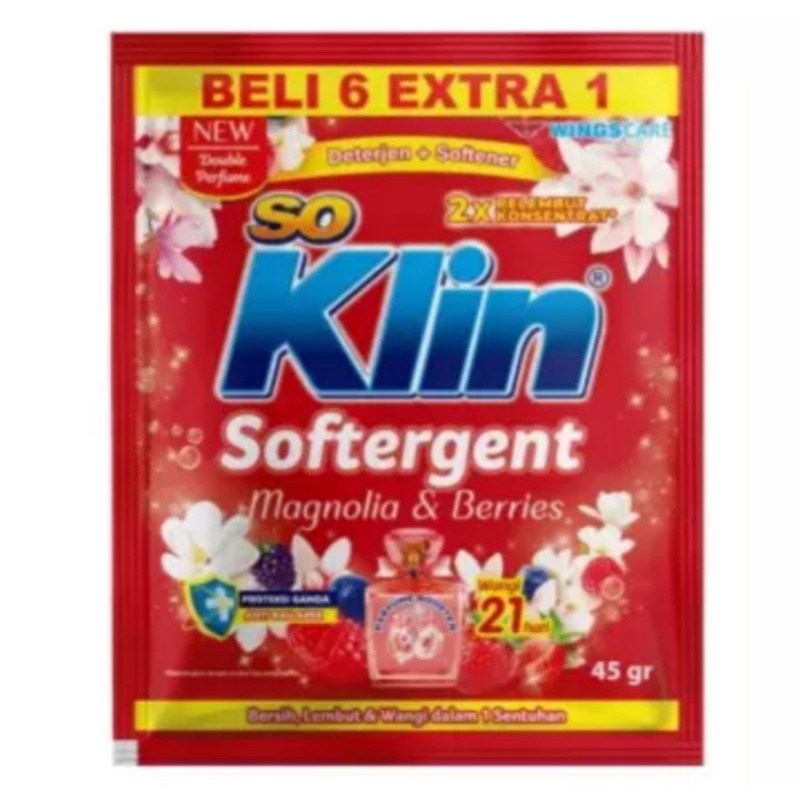 SoKlin Bubuk sachet 6