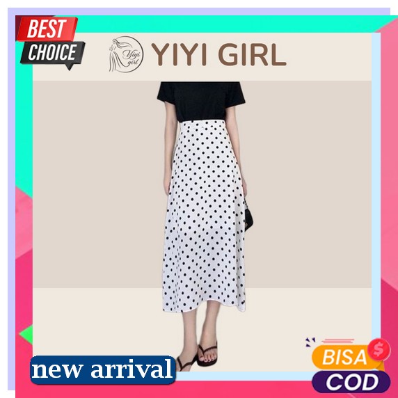 Rok Serut Linen Rempel Susun/Rok Kekinian/Bawahan Wanita Daisy Skirt Rok Ala Korea Rok Serut Duyung 