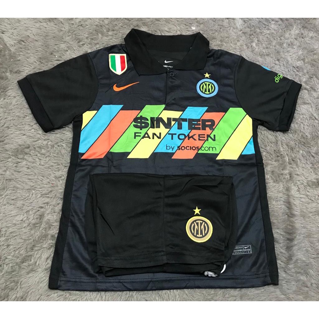 Jersey kids / anak inter milan 3rd 21/22 Grade Ori import