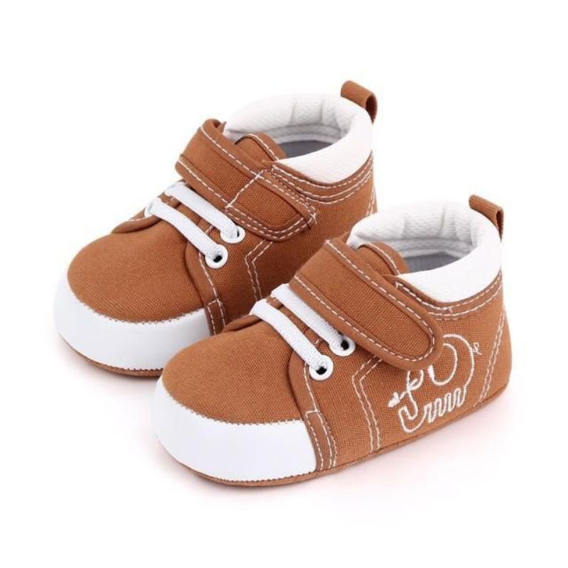 sepatu bayi laki-laki murah umur 0-12 bulan/sepatu baby prewalker cowok karakter gajah