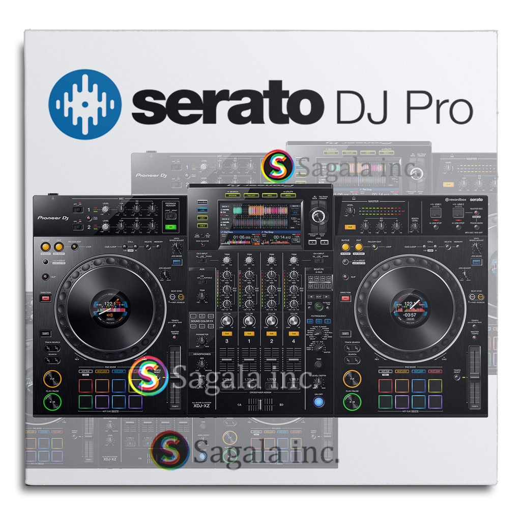 SERATO DJ PRO - WINDOWS MAC - VIRTUAL DJ MUSIK AUDIO