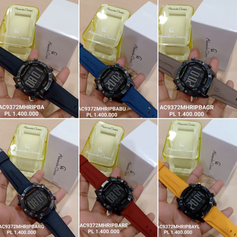 Alexandre Christie Pria Ac 9372 MH Rubber Original