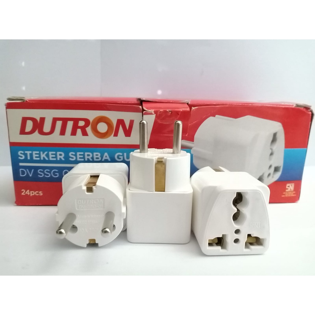 Steker Serbaguna Dutron Oversteker Steker Universal Dutron - DV-SSG-01 - SATUAN -