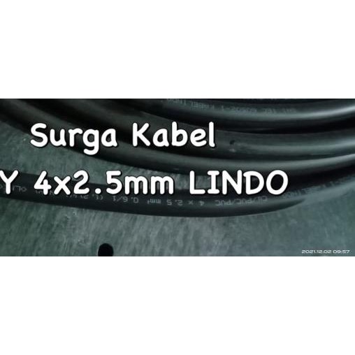 NYY 4x2.5 mm KABELINDO / NYY 4 x 2.5 / KABEL TUFUR 4x2.5 / 4 x 2.5 mm