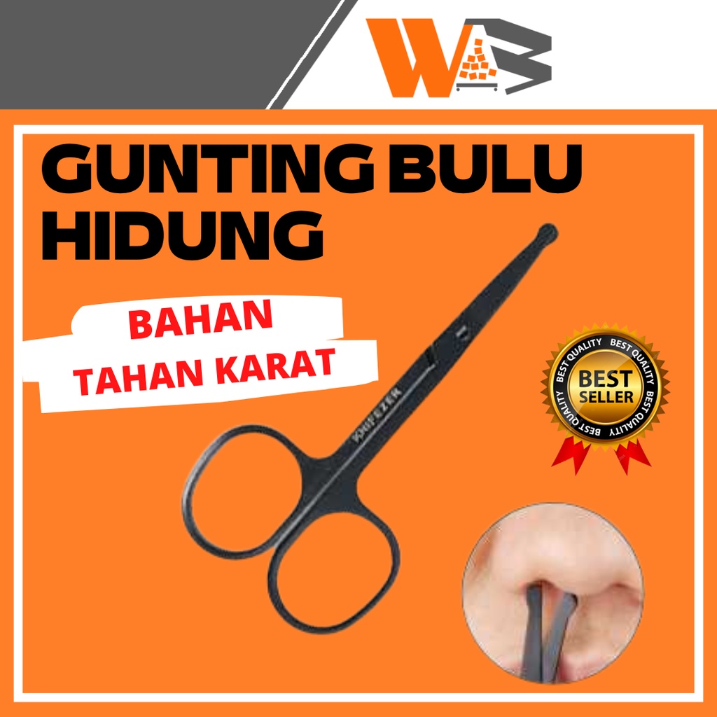 COD Gunting Bulu Hidung Alat Potong Bulu Hidung Stainless Steel