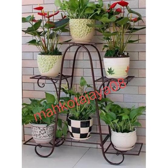 STANDING POT/RAK BUNGA BESI/RAK BUNGA SUSUN 6 MURAHHHH...,,,,,