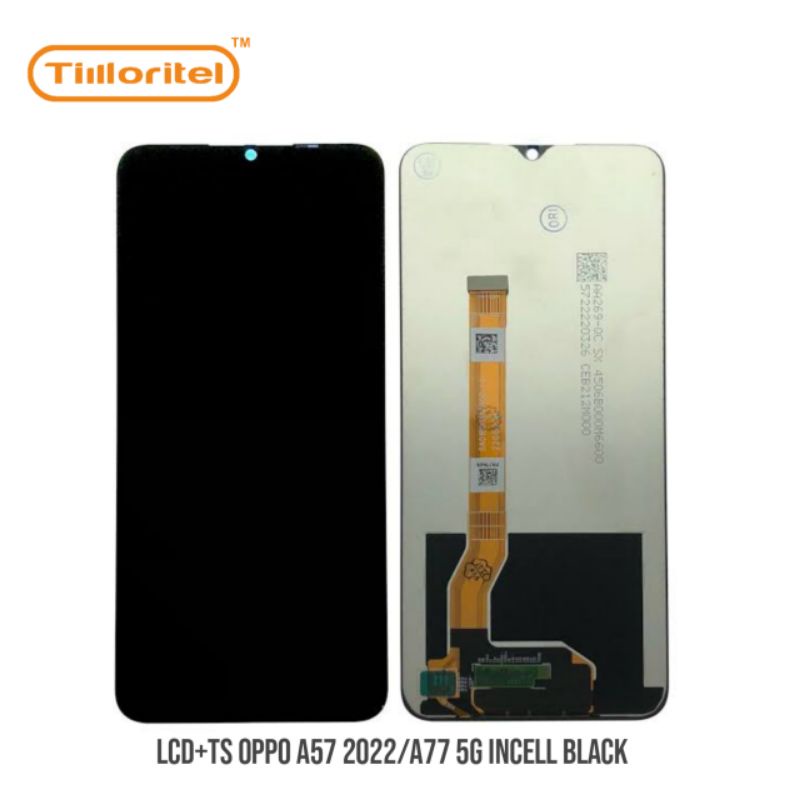 LCD+TS OPPO A57 2022/A77 5G INCELL BLACK