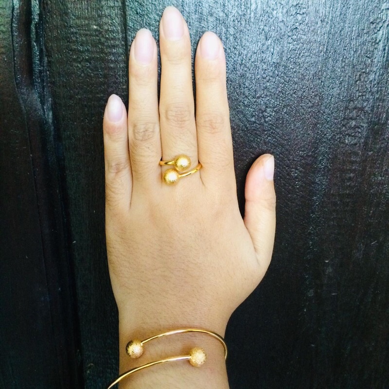 Cincin Dan Gelang boba Xuping