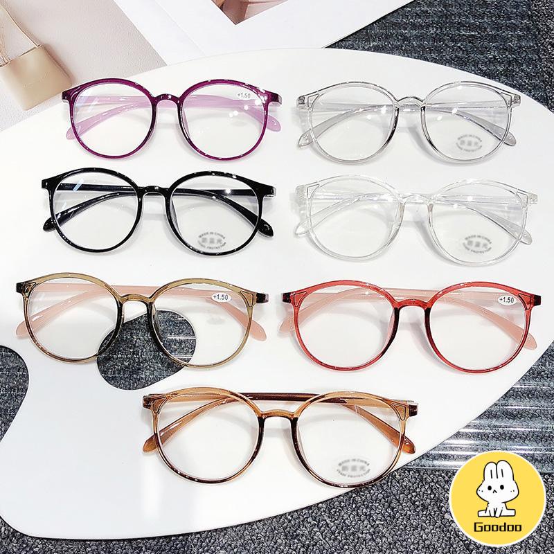 Fashion Kacamata Optik Cahaya Anti-Biru Plastik HD Ultra-ringan -Doo