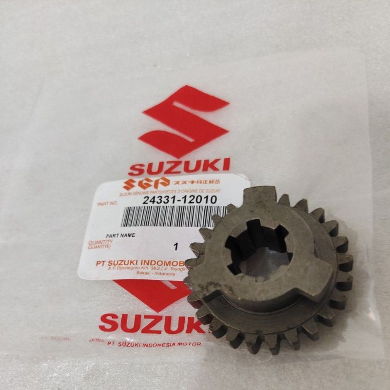 (COD) Gir Gigi Operan persneleng versneleng Gear Ratio rasio transmisi Suzuki A100 25T ORIGINAL ASLI