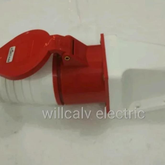 STOP KONTAK 3 PASS 5 PIN 32A 32 AMPERE - STOP KONTAK 3 PHASE 5 PIN 32A ready shipping