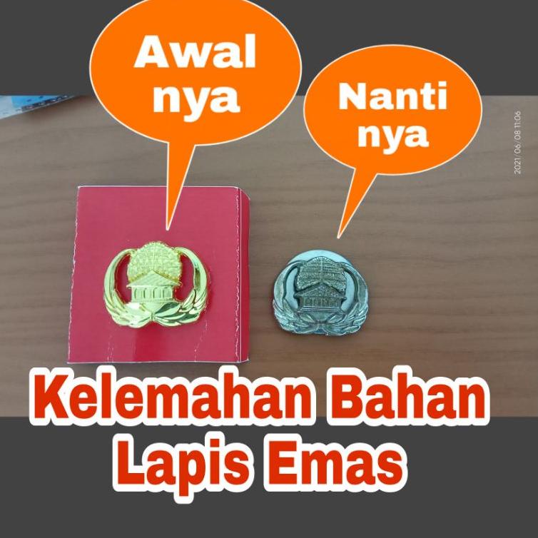 RESTOCK Pin Korpri - Magnet - Kuningan Asli - Anti Luntur Selamanya $ 872