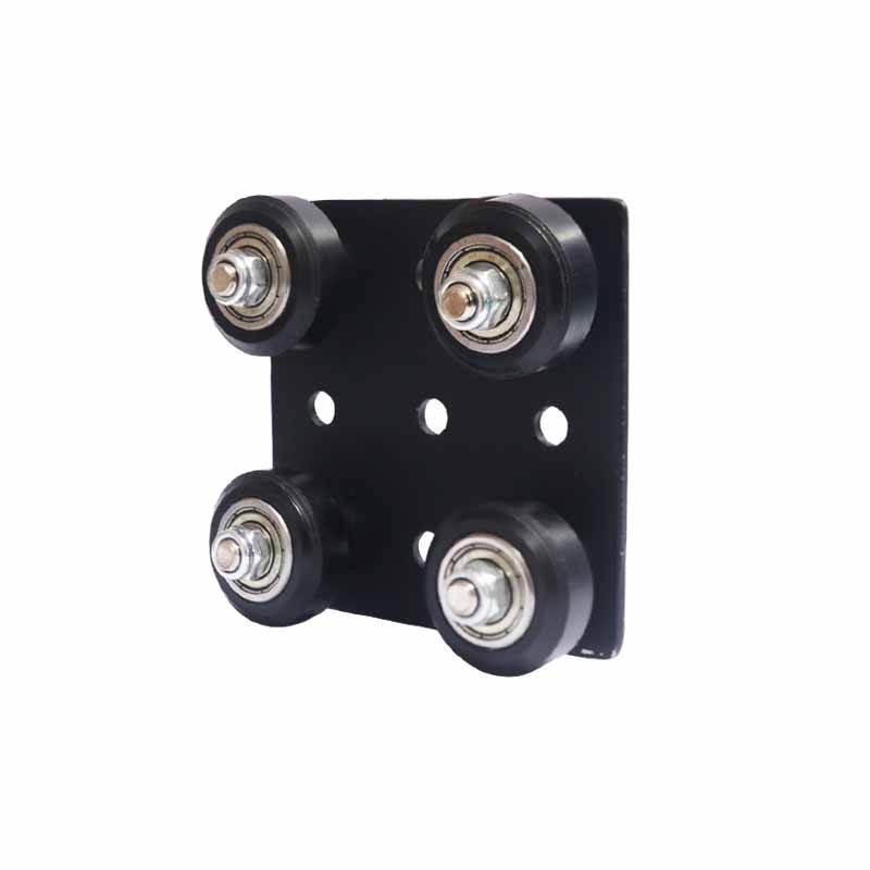 EELIC SLR-3D01BES1 Openbuilds v gantry plat set 2020 Vslot ukuran 65x65x2 dengan 1 plat dan 4 bearin