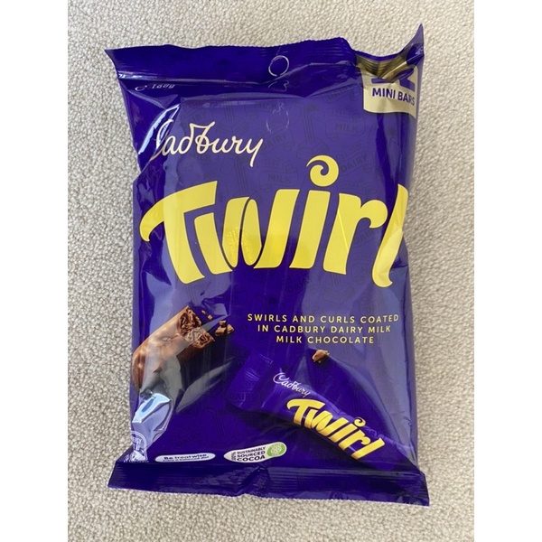 

Cadbury twirl chocolate isi 12