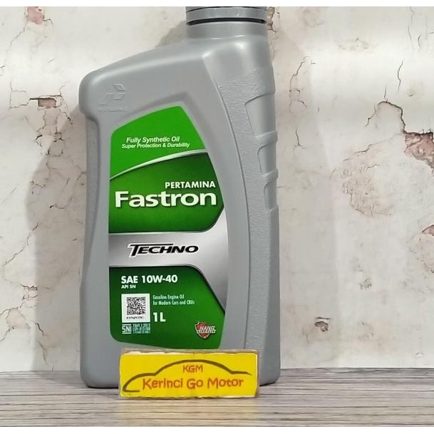 OLI FASTRON 10W-40 1L PERTAMINA - OLI MOBIL FASTRON TECHNO 10W-40