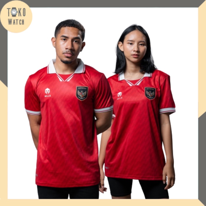 Jersey Timnas Indonesia Home Away 2022 Kaos Bola Timnas Indonesia - TW
