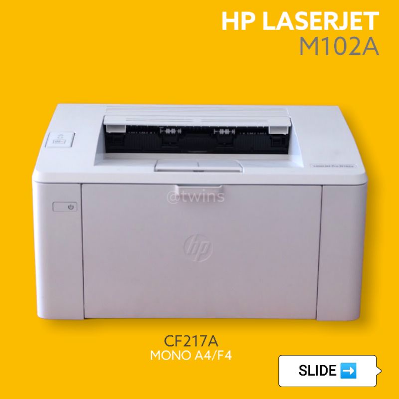 Printer HP laserjet m102a monochrome a4 f4