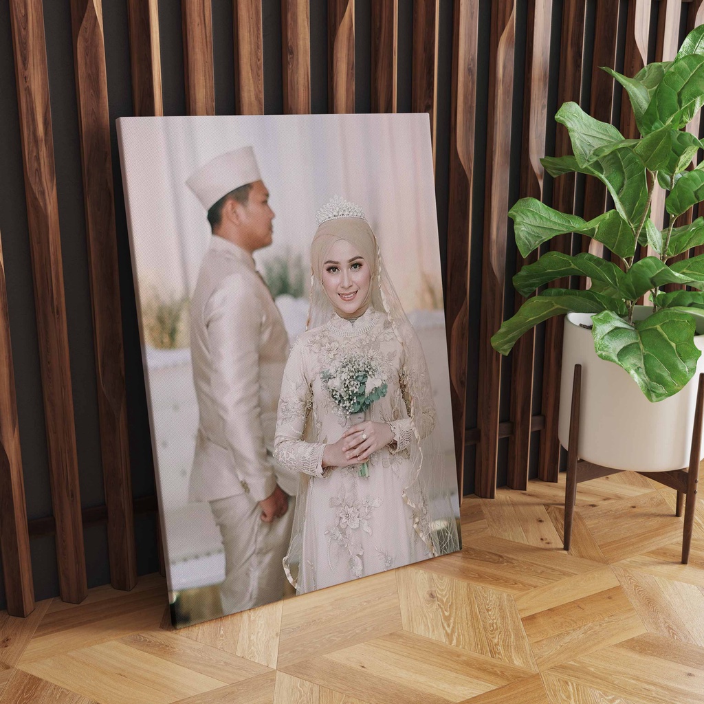 Jual Cetak Foto Plus bingkai anti luntur ukuran besar murah | Shopee