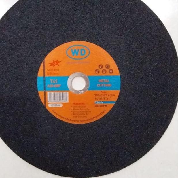 WD Mata Gerinda Potong Besi 14 inch Batu Potong Besi Aluminium Cutting
