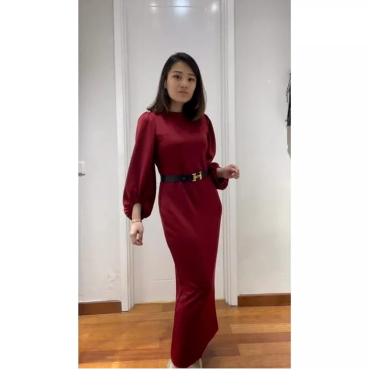 Dress wanita arabella span scuba