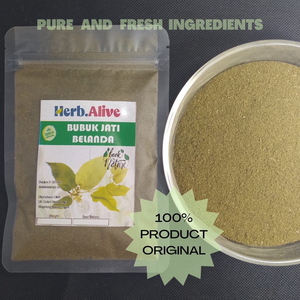 

DAUN JATI BELANDA BUBUK / SONCHUS ARVENSIS - BUBUK HALUS GRADE A ORIGINAL 1 KG