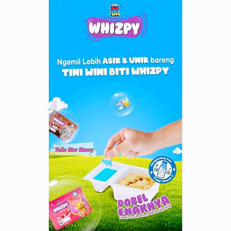 

[Per Pcs] Tini Wini Biti Whizpy Milky Chocolate Snack Colek Snack Halal MUI Snavk Viral Whizpy Coklat Whizpy Susu