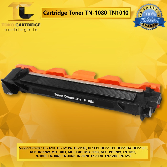 Cartridge Toner TN1080 TN1020 DCP 1616NW MFC 1811 MFC 1901 MFC 1905