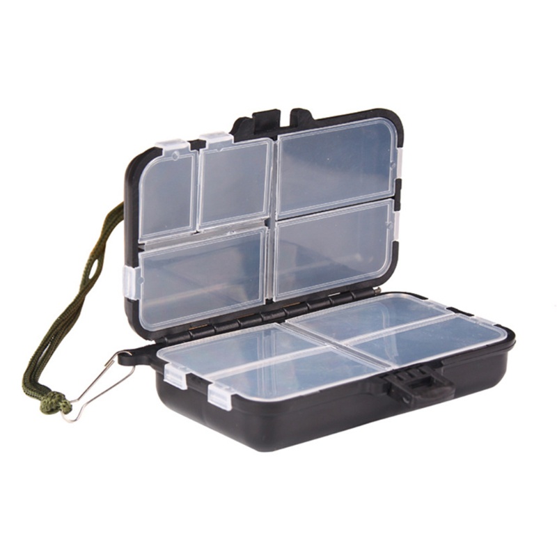 Matahari 9kompartemen Kotak Umpan Pancing Penyimpanan Untuk Case Fishing Tackle Storage Tray Hooks Organizer Tahan Air Lure Box