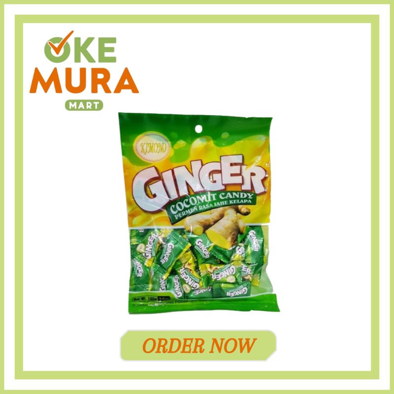 

KIMONO GINGER COCONUT CANDY 160GR