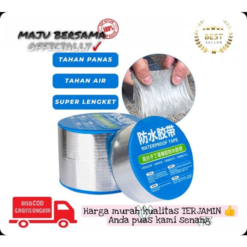 MB - Lem anti bocor lem anti air alumunium super waterproof tape lakban anti bocor 3M 5M lem anti ai