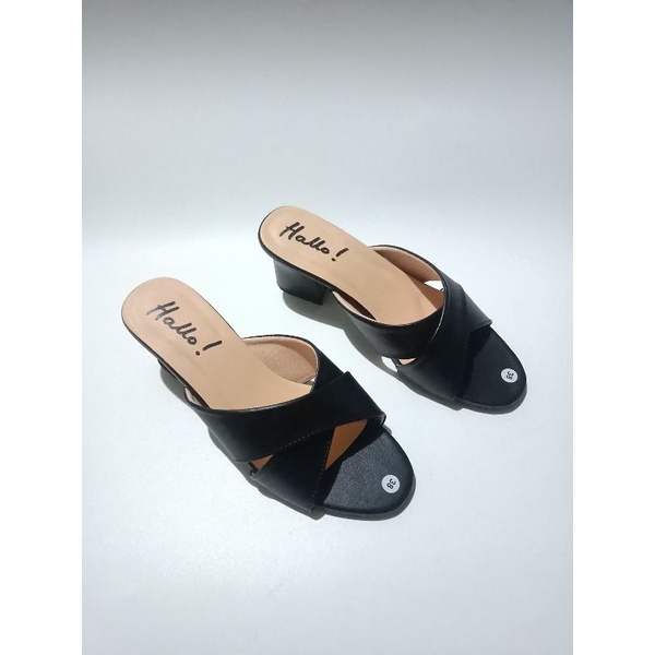 Hello Hells Sandal High Hills Cewek Hak Tinggi 5cm (Hello Soraya)