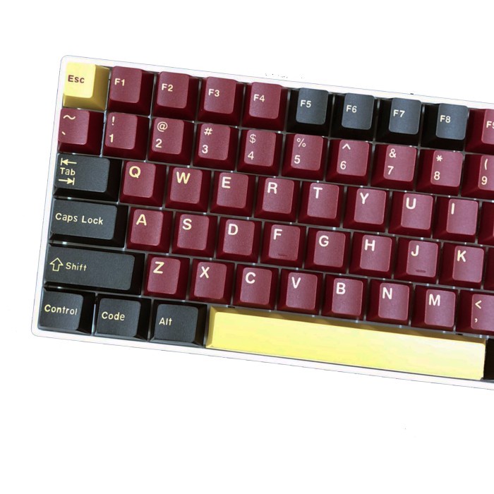 KEYCAPS ABS RED SAMURAI CHERRY PROFILE DOUBLE SHOT MECHANICAL KEYBOARD